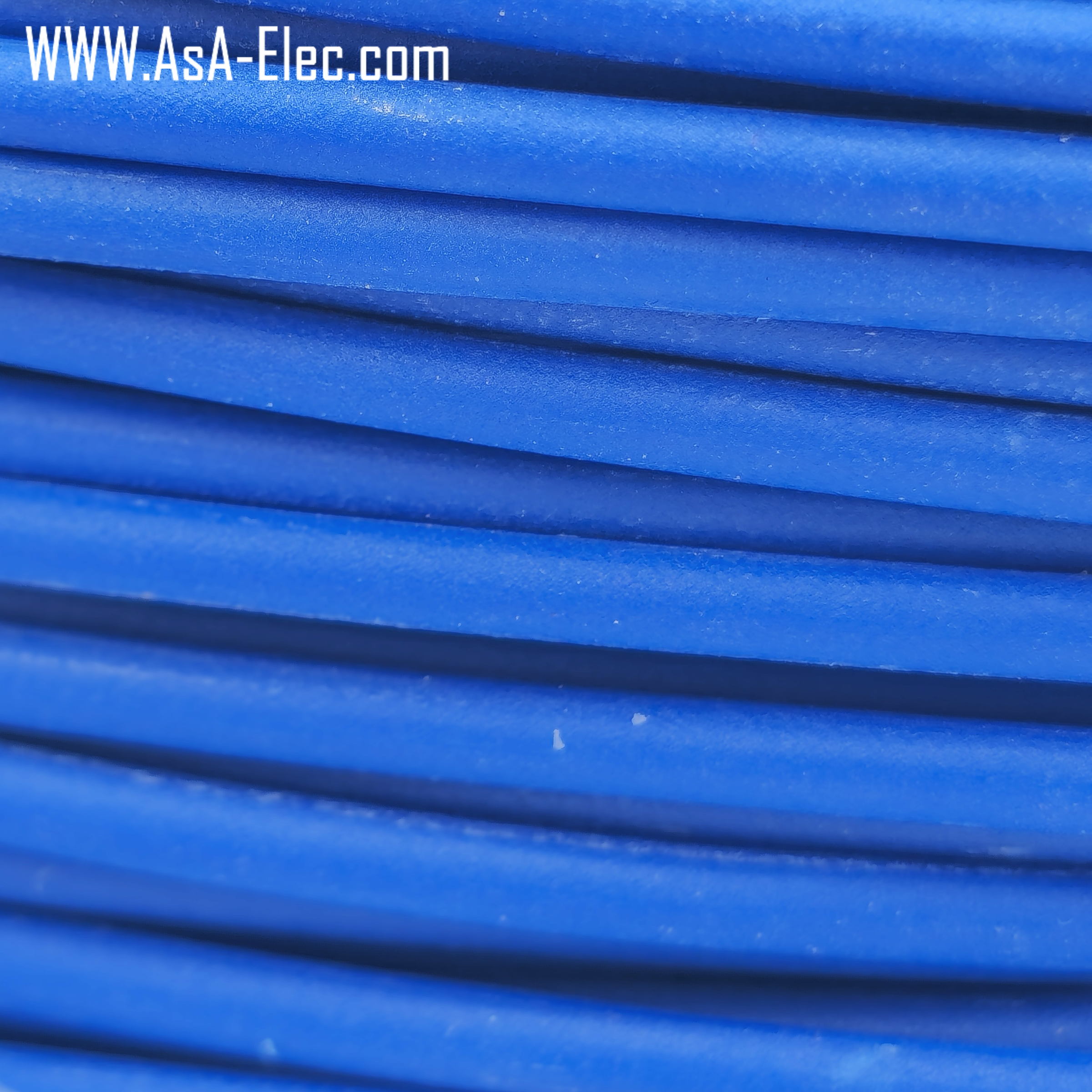 سیم افشان آبی تمام مس 0.75mm²